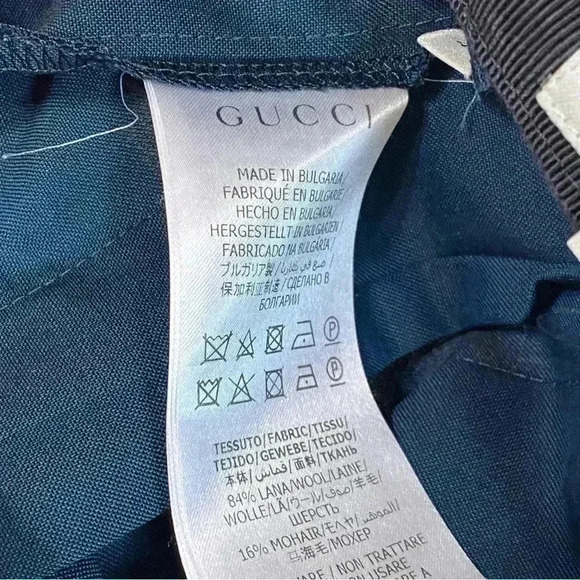 Gucci pleated skirt wool mohair blend uniform size 40 - Picture 4 of 6